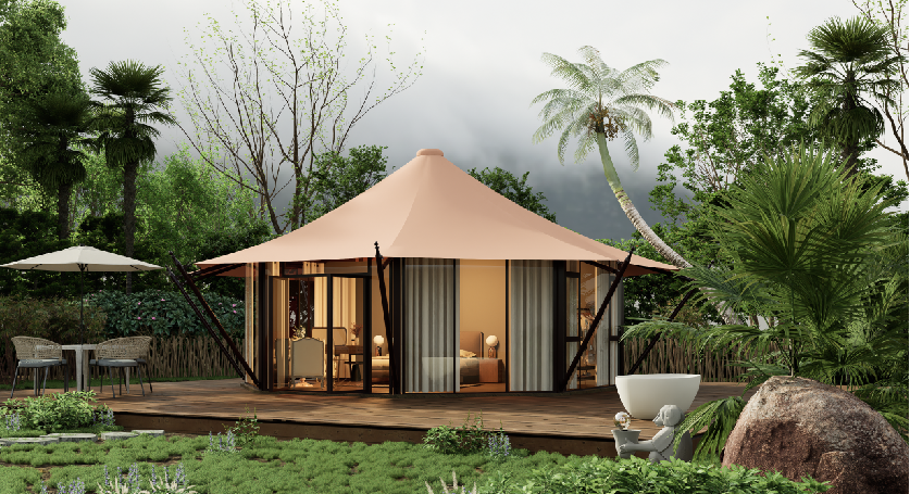 曲沃县异形篷房定制：专属设计赋能，打造城市户外专属名片